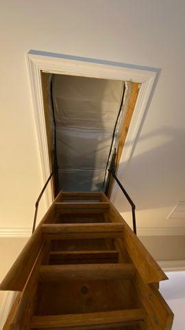 Zippered Attic Tent Pull Down Stair Cover