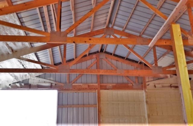 SprayFoam Acts as Sealant in Swan Lake, MN Barn