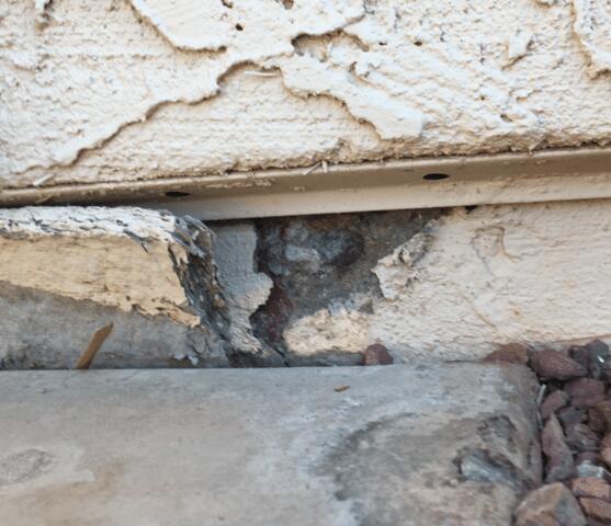 Flaking paint in Stem Wall Down in Peoria, Arizona