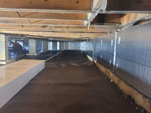 Drainage Matting Installation