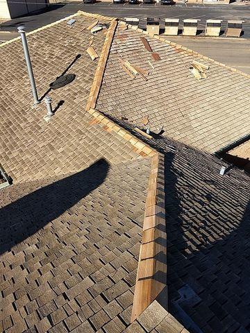 Wood Shake Ridge Replacement