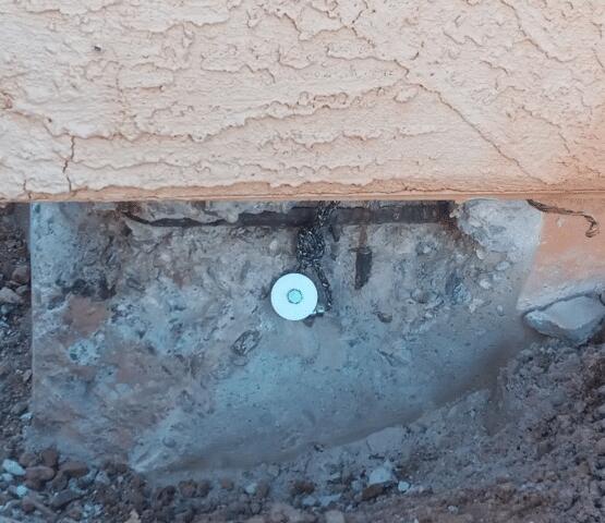 Tie-down Straps Replacement in Concrete Stem Wall Down in Peoria, Arizona
