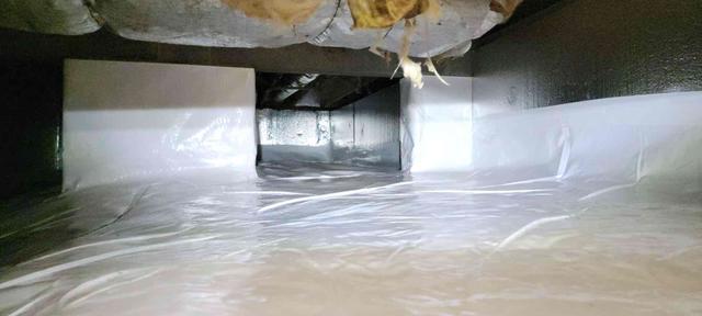 Crawl Space Vapor Barrier and Wall Insulation