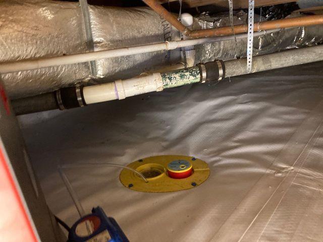 Crawl Space Drain Protects Crawl Space From Flooding