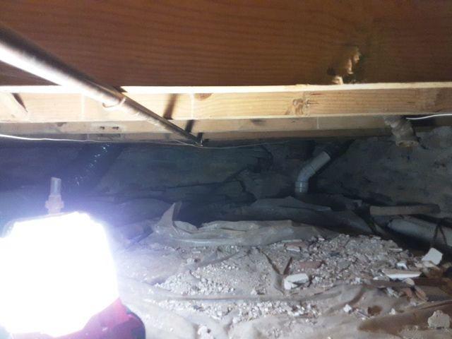 Before crawl space