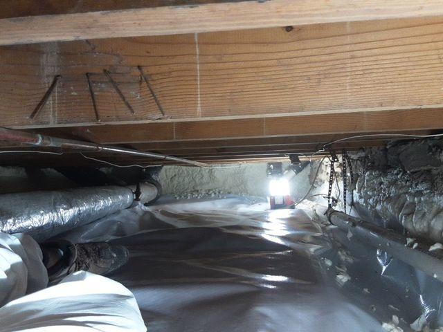 Crawl space - after