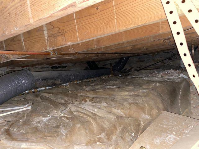 Crawl space - before