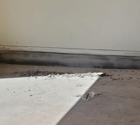 After Concrete Repair in Stem Wall - 2