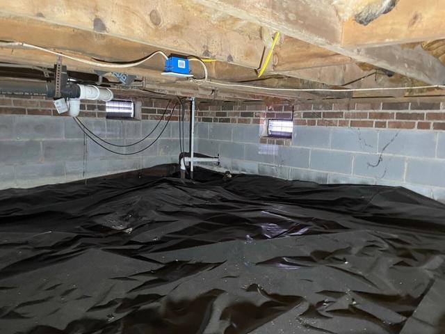 Thin Plastic Vapor Barrier