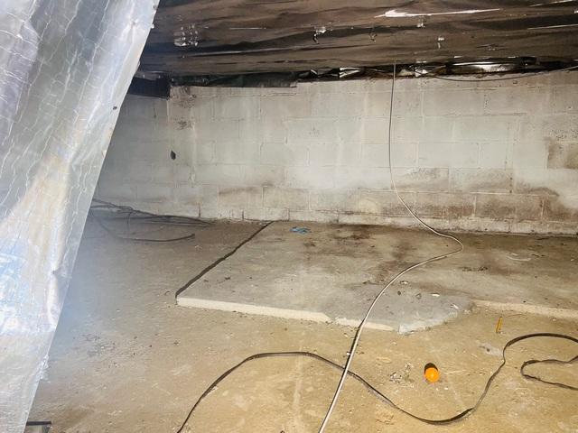 Crawl Space Before