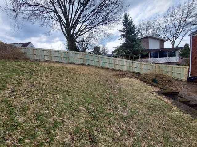 6' Privacy Natural Pressure Treated Wood /  (1) 4' gate