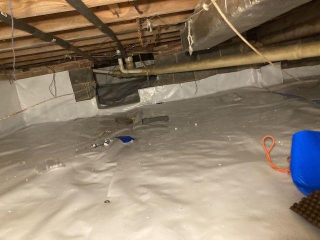 Clean Space installation in progress.