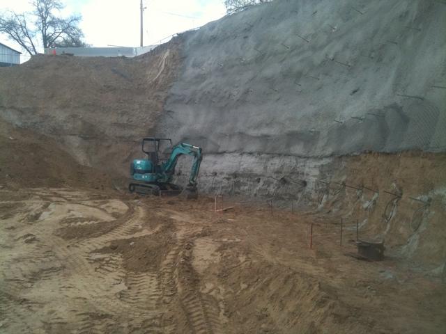 Soil Nails and Shotcrete UNR Earthquake Lab Expansion Reno, NV 89512