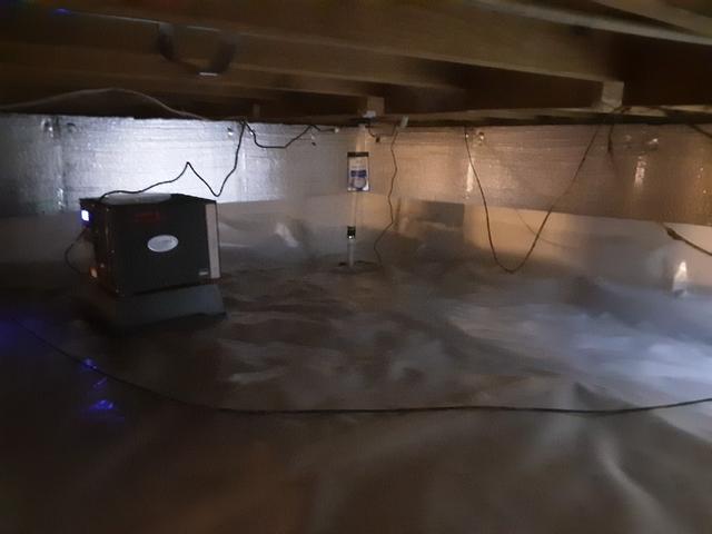 Finished Crawl Space