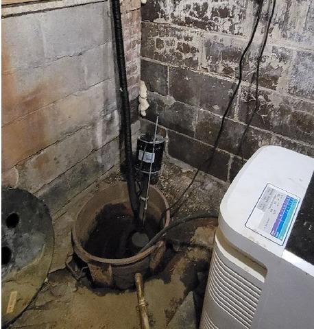 Old Sump Pump
