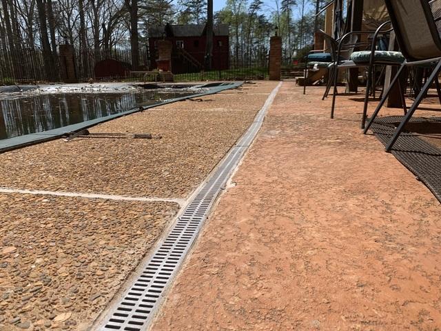 Trench Drain around pool