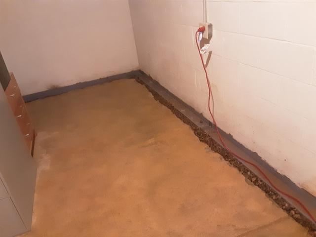 During - WaterGuard Installed