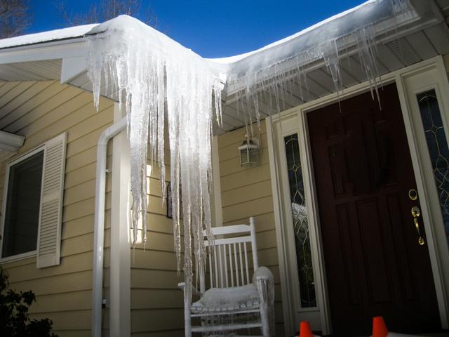 Icicles Can Be Dangerous