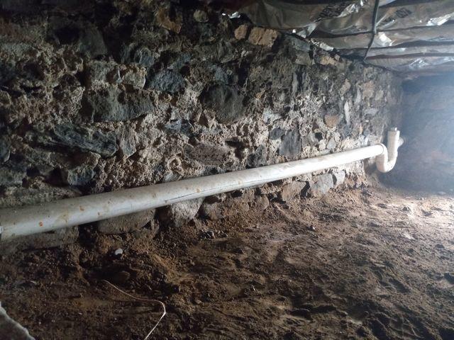 Crawl Space Before