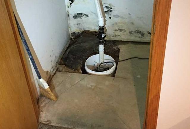 Old Sump Pump