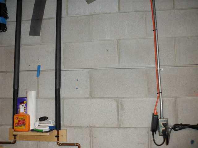 Wall Crack Before Installation of GeoLock™ Wall Anchor System