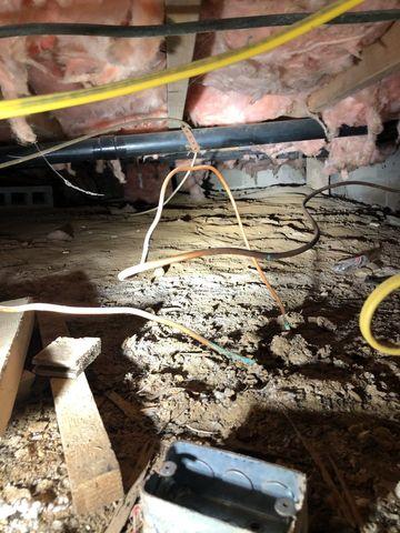 Dirt Floor Crawl Space