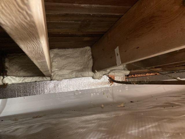 Rim Joists are Spray Foamed.