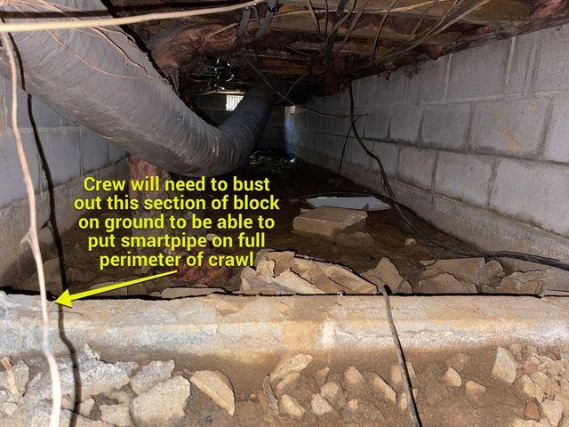 Crawl Space Needs Love