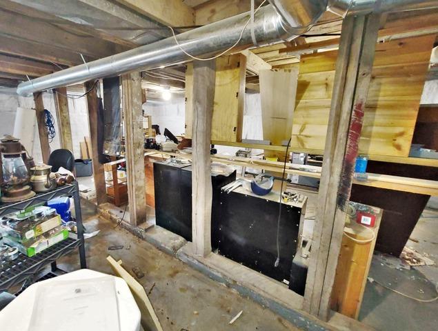 Sagging Floors in Rice Lake, WI Basement