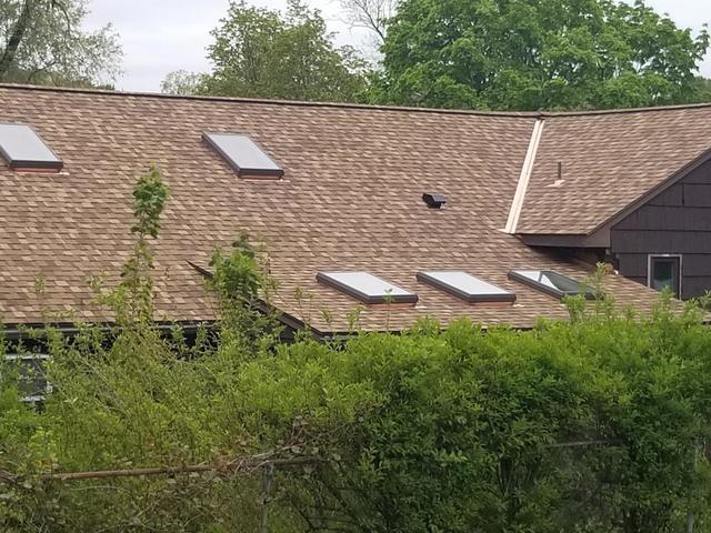 New Roof and Copper Valleys, Flashing and Pipe Boot