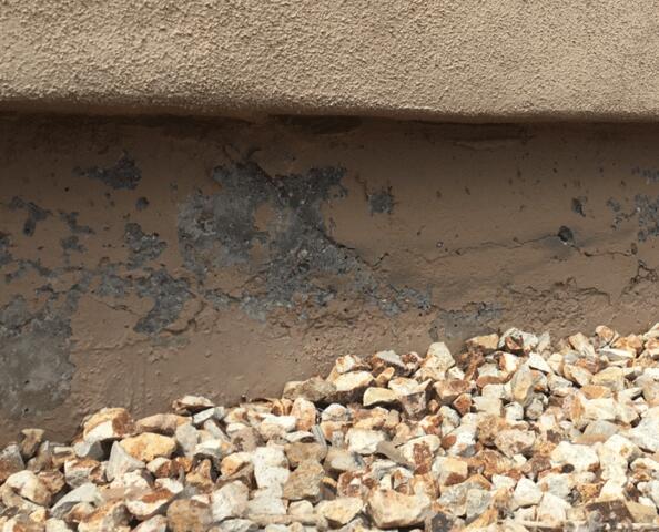 Flaking paint in Stem Wall Down in Glendale, Arizona