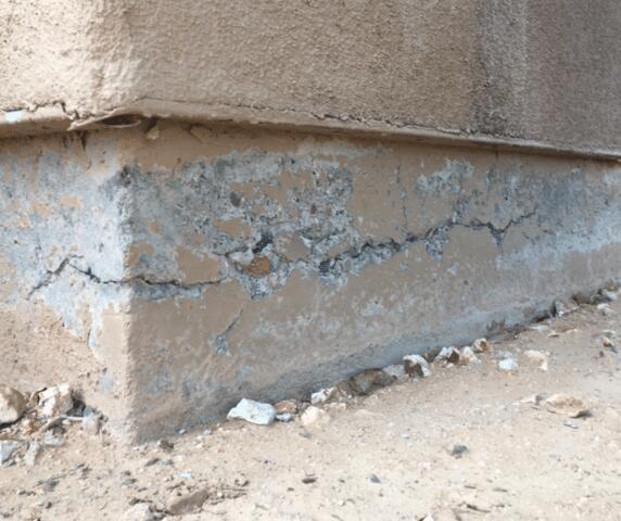 Horizontal Cracks in Stem Wall Down in Glendale, Arizona