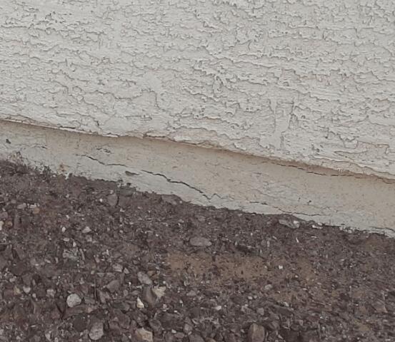 Horizontal Cracks in Stem Wall