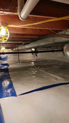 Crawl Space Vapor Barrier