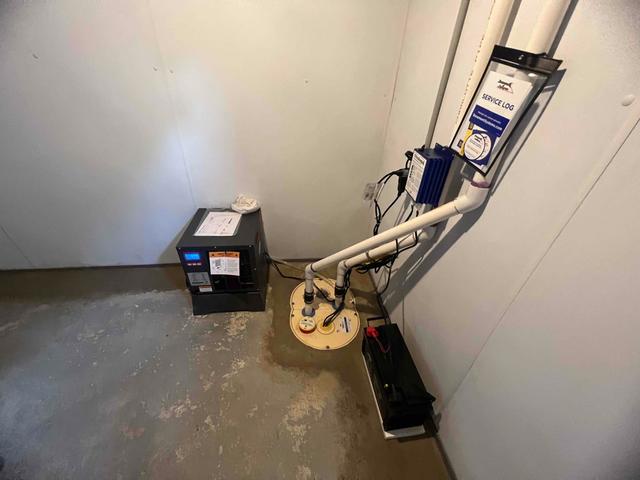 Basement Sump Pump and Dehumidifier `