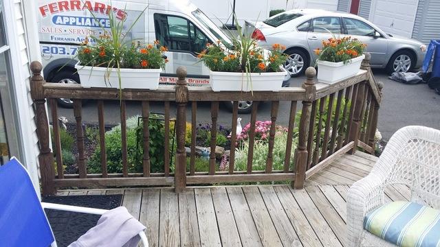 Old Wooden Railing in Southington