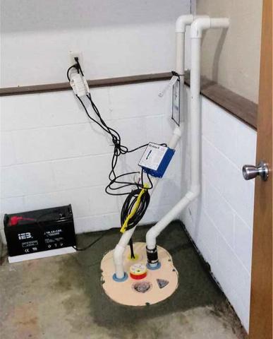 Post-Installation of TripleSafe Sump Pump