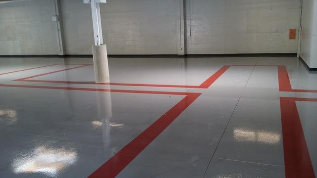 Epoxy Floor in Progress