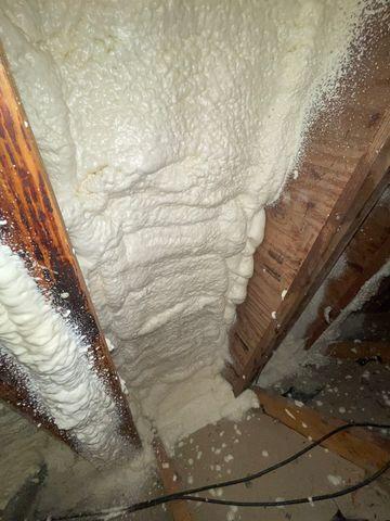 Attic Spray foam