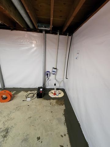 Water Proofing Basement and Sump Pump System