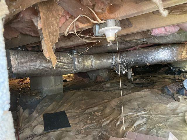 Crawl Space in Need of TLC