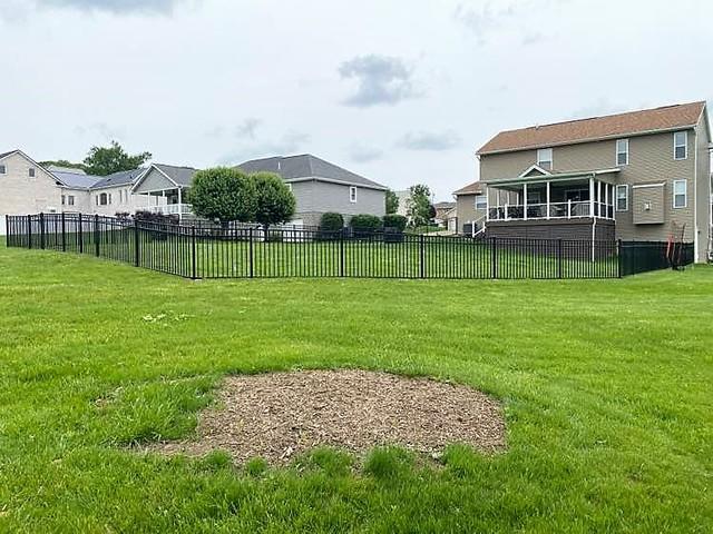 Black 48" Classic, Commercial Grade, Flush Bottom, Aluminum Fence.