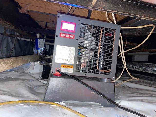 Crawl Space Dehumidifier