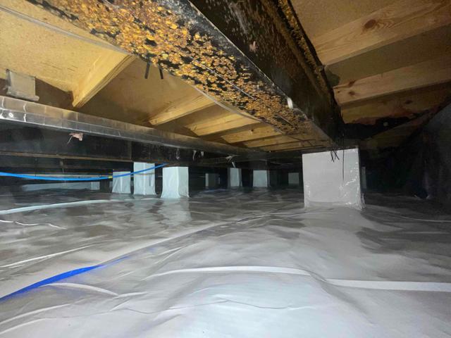 Crawl Space Moisture Barrier