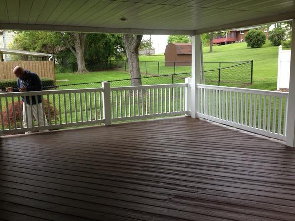 Rear Covered Patio