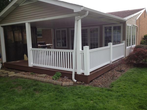 Rear Covered Patio