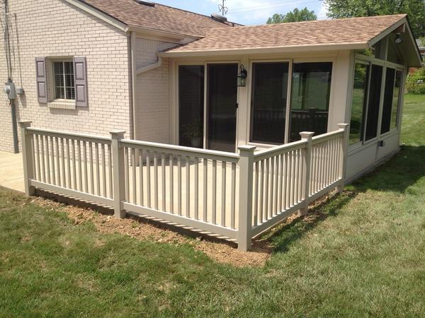 Side Patio Railing