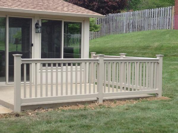Side Patio Railing