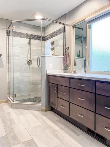 Master bathroom spa