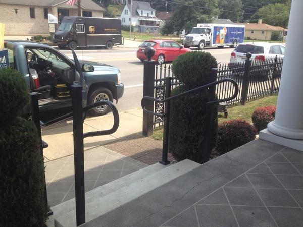 Black Aluminum Railing